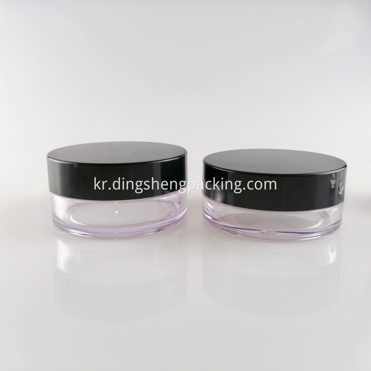 Cosmetic Cream Containers Clear Plastic PETG Jar